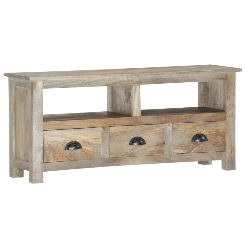 Mobile Porta TV 110x30x50 cm in Legno Massello di Mango Mobile Porta TV 110x30x50 cm in Legno Massello di Mango