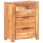Credenza 59x33x75 cm in Legno Massello di Acacia Credenza 59x33x75 cm in Legno Massello di Acacia