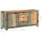 vidaXL Credenza 175x40x75 cm in Legno Massello di Recupero vidaXL Credenza 175x40x75 cm in Legno Massello di Recupero