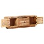 Mobile Porta TV 120x30x40 cm in Legno di Mango Grezzo Mobile Porta TV 120x30x40 cm in Legno di Mango Grezzo