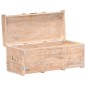 Baule 90x40x40 cm in Legno Massello di Acacia Baule 90x40x40 cm in Legno Massello di Acacia