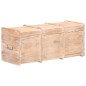 Baule 90x40x40 cm in Legno Massello di Acacia Baule 90x40x40 cm in Legno Massello di Acacia