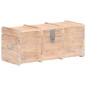 Baule 90x40x40 cm in Legno Massello di Acacia Baule 90x40x40 cm in Legno Massello di Acacia