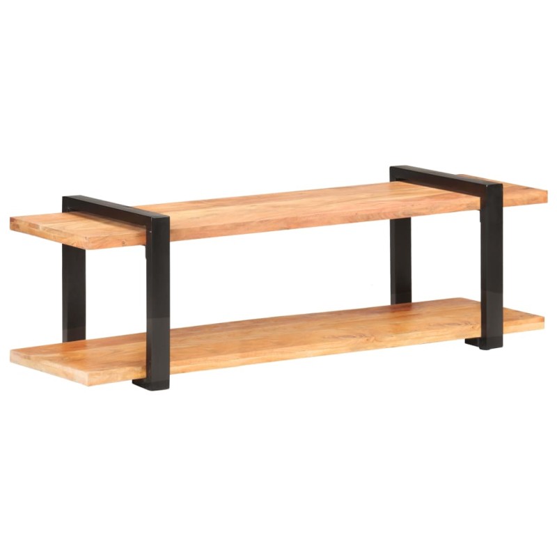 Mobile Porta TV 130x40x40 cm in Legno Massello di Acacia Mobile Porta TV 130x40x40 cm in Legno Massello di Acacia