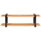 Mobile Porta TV 130x40x40 cm in Legno Massello di Acacia Mobile Porta TV 130x40x40 cm in Legno Massello di Acacia
