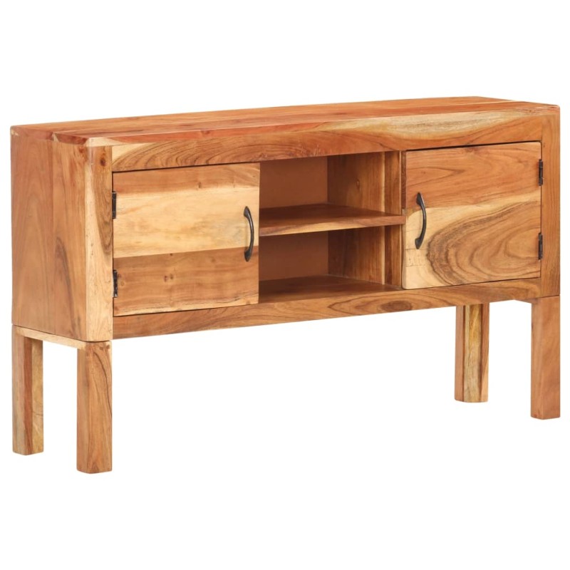 Credenza 116x30x66 cm in Legno Massello di Acacia Credenza 116x30x66 cm in Legno Massello di Acacia