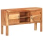 Credenza 116x30x66 cm in Legno Massello di Acacia Credenza 116x30x66 cm in Legno Massello di Acacia