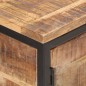 Credenza 85x30x80 cm in Legno Massello di Mango Grezzo Credenza 85x30x80 cm in Legno Massello di Mango Grezzo