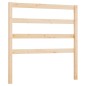 Testiera per Letto 95x4x100 cm in Legno Massello di Pino Testiera per Letto 95x4x100 cm in Legno Massello di Pino
