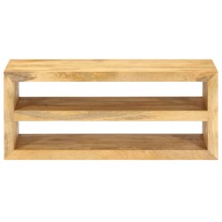 Mobile Porta TV 107x35x45 cm in Legno Massello di Mango