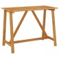 Tavolo da Bar da Giardino 140x70x104 cm in Massello di Acacia Tavolo da Bar da Giardino 140x70x104 cm in Massello di Acacia