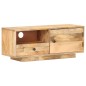 Mobile Porta TV 90x30x35 cm in Legno Massello di Mango Mobile Porta TV 90x30x35 cm in Legno Massello di Mango