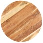 Tavolino di Servizio 68x68x56 cm in Legno Massello di Acacia Tavolino di Servizio 68x68x56 cm in Legno Massello di Acacia
