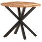Tavolino di Servizio 68x68x56 cm in Legno Massello di Acacia Tavolino di Servizio 68x68x56 cm in Legno Massello di Acacia