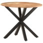 Tavolino di Servizio 68x68x56 cm in Legno Massello di Acacia Tavolino di Servizio 68x68x56 cm in Legno Massello di Acacia