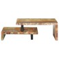 Set Tavolini da Salotto 2 pz in Legno Massello di Recupero Set Tavolini da Salotto 2 pz in Legno Massello di Recupero