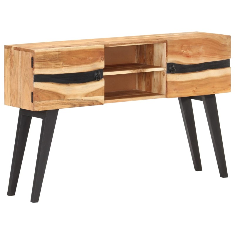 vidaXL Credenza 120x30x75 cm in Legno Massello di Acacia vidaXL Credenza 120x30x75 cm in Legno Massello di Acacia
