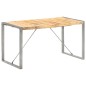 Tavolo da Pranzo 140x70x75 cm in Legno Massello di Mango Grezzo Tavolo da Pranzo 140x70x75 cm in Legno Massello di Mango Grezzo