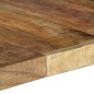 Tavolo da Pranzo 140x140x75 cm in Legno di Mango Grezzo Tavolo da Pranzo 140x140x75 cm in Legno di Mango Grezzo