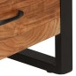 vidaXL Libreria 118x30x200 cm in Legno Massello di Acacia vidaXL Libreria 118x30x200 cm in Legno Massello di Acacia