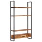 vidaXL Libreria 118x30x200 cm in Legno Massello di Acacia vidaXL Libreria 118x30x200 cm in Legno Massello di Acacia