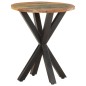 Tavolino di Servizio 48x48x56 cm in Legno Massello di Recupero Tavolino di Servizio 48x48x56 cm in Legno Massello di Recupero