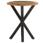 Tavolino di Servizio 48x48x56 cm in Legno Massello di Recupero Tavolino di Servizio 48x48x56 cm in Legno Massello di Recupero