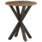 Tavolino di Servizio 48x48x56 cm in Legno Massello di Recupero Tavolino di Servizio 48x48x56 cm in Legno Massello di Recupero
