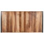 Tavolino 180x90x40 cm in Legno Massello con Finitura Sheesham Tavolino 180x90x40 cm in Legno Massello con Finitura Sheesham