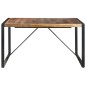 Tavolo da Pranzo 140x140x75 cm Legno Massello Finitura Sheesham Tavolo da Pranzo 140x140x75 cm Legno Massello Finitura Sheesham