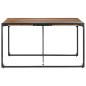 Tavolo da Pranzo 140x140x75 cm Legno Massello Finitura Sheesham Tavolo da Pranzo 140x140x75 cm Legno Massello Finitura Sheesham