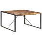 Tavolo da Pranzo 140x140x75 cm Legno Massello Finitura Sheesham Tavolo da Pranzo 140x140x75 cm Legno Massello Finitura Sheesham