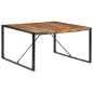 Tavolo da Pranzo 140x140x75 cm Legno Massello Finitura Sheesham Tavolo da Pranzo 140x140x75 cm Legno Massello Finitura Sheesham