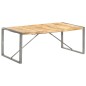 Tavolo da Pranzo 200x100x75cm in Legno Massello di Mango Grezzo Tavolo da Pranzo 200x100x75cm in Legno Massello di Mango Grezzo