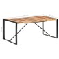 Tavolo da Pranzo 180x90x75 cm Legno Massello Finitura Sheesham Tavolo da Pranzo 180x90x75 cm Legno Massello Finitura Sheesham