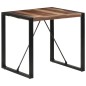 Tavolo da Pranzo 80x80x75 cm Legno Massello Finitura Sheesham Tavolo da Pranzo 80x80x75 cm Legno Massello Finitura Sheesham