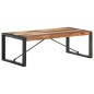 Tavolino 120x60x40 cm in Legno Massello e Finitura Sheesham Tavolino 120x60x40 cm in Legno Massello e Finitura Sheesham