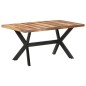 Tavolo da Pranzo 160x80x75 cm Legno Massello con Finitura Miele Tavolo da Pranzo 160x80x75 cm Legno Massello con Finitura Miele