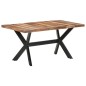 Tavolo da Pranzo 160x80x75 cm Legno Massello con Finitura Miele Tavolo da Pranzo 160x80x75 cm Legno Massello con Finitura Miele