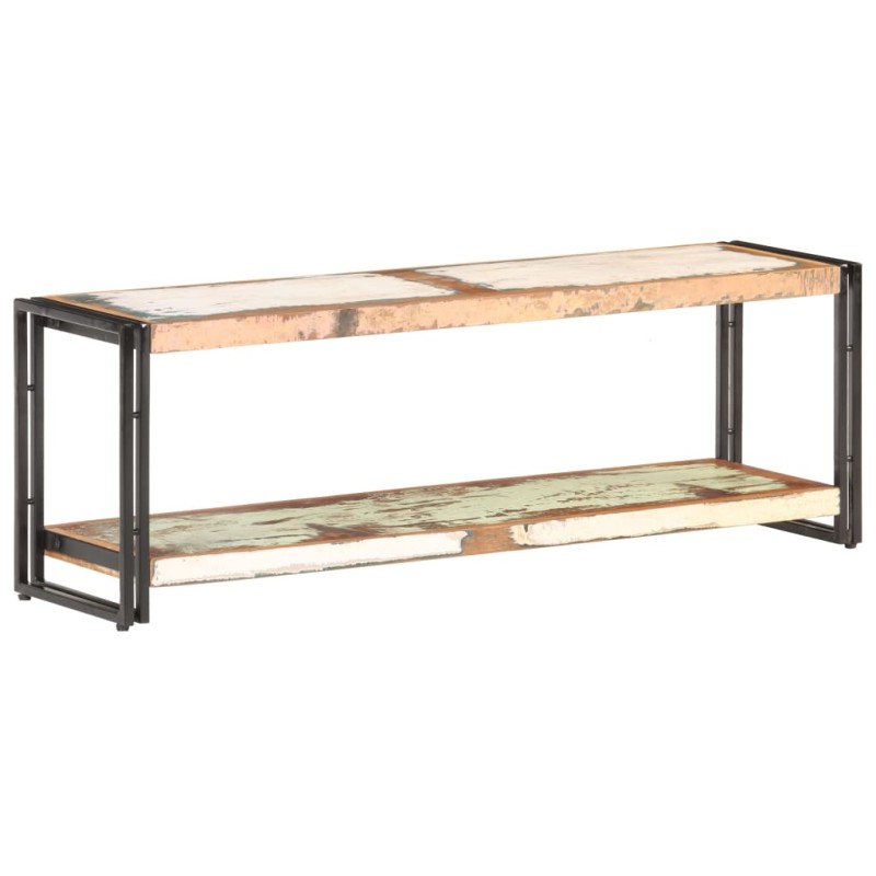 Mobile Porta TV 120x30x40 cm in Legno Massello di Recupero Mobile Porta TV 120x30x40 cm in Legno Massello di Recupero