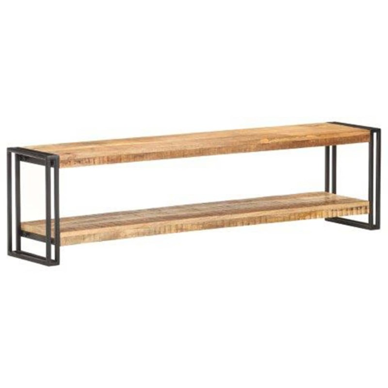 Mobile Porta TV 150x30x40 cm Legno di Mango Grezzo Mobile Porta TV 150x30x40 cm Legno di Mango Grezzo