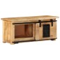 Mobile Porta TV 90x35x40 cm in Legno Massello di Mango Mobile Porta TV 90x35x40 cm in Legno Massello di Mango