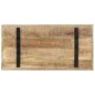 Tavolo da Pranzo 120x60x76 cm in Legno di Mango Grezzo Tavolo da Pranzo 120x60x76 cm in Legno di Mango Grezzo
