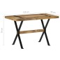 Tavolo da Pranzo 120x60x76 cm in Legno di Mango Grezzo Tavolo da Pranzo 120x60x76 cm in Legno di Mango Grezzo