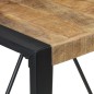 Tavolo da Pranzo 80x80x75 cm in Legno di Mango Grezzo Tavolo da Pranzo 80x80x75 cm in Legno di Mango Grezzo