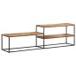 Mobile Porta TV 180x30x50 cm in Legno Massello di Acacia Mobile Porta TV 180x30x50 cm in Legno Massello di Acacia