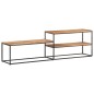 Mobile Porta TV 180x30x50 cm in Legno Massello di Acacia Mobile Porta TV 180x30x50 cm in Legno Massello di Acacia