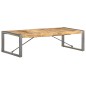 Tavolino da Salotto 140x70x40 cm in Legno di Mango Grezzo Tavolino da Salotto 140x70x40 cm in Legno di Mango Grezzo