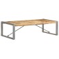 Tavolino da Salotto 140x70x40 cm in Legno di Mango Grezzo Tavolino da Salotto 140x70x40 cm in Legno di Mango Grezzo