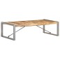 Tavolino da Salotto 140x70x40 cm in Legno di Mango Grezzo Tavolino da Salotto 140x70x40 cm in Legno di Mango Grezzo